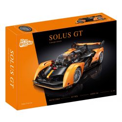 PRO BLOCKS YC-23045 23045 YC23045 XE THỂ THAO MCLAREN SOLUS GT tỷ lệ 1:14 bộ đồ chơi xếp lắp ráp ghép mô hình Technic Kỹ Thuật Công Nghệ Cao Mô Hình Phương Tiện 817 khối