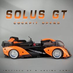 PRO BLOCKS YC-23045 23045 YC23045 XE THỂ THAO MCLAREN SOLUS GT tỷ lệ 1:14 bộ đồ chơi xếp lắp ráp ghép mô hình Technic Kỹ Thuật Công Nghệ Cao Mô Hình Phương Tiện 817 khối