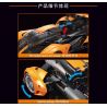 PRO BLOCKS YC-23045 23045 YC23045 XE THỂ THAO MCLAREN SOLUS GT tỷ lệ 1:14 bộ đồ chơi xếp lắp ráp ghép mô hình Technic Kỹ Thuật Công Nghệ Cao Mô Hình Phương Tiện 817 khối