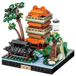 WANGE LIGAO DR.LUCK 3103 TOÀN CẢNH THÀNH PHỐ SƠN TÂY bộ đồ chơi xếp lắp ráp ghép mô hình Architecture CITY MICROCOSM Công Trình Kiến Trúc 332 khối