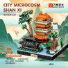 WANGE LIGAO DR.LUCK 3103 TOÀN CẢNH THÀNH PHỐ SƠN TÂY bộ đồ chơi xếp lắp ráp ghép mô hình Architecture CITY MICROCOSM Công Trình Kiến Trúc 332 khối