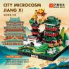 WANGE LIGAO DR.LUCK 3102 TOÀN CẢNH THÀNH PHỐ GIANG TÂY bộ đồ chơi xếp lắp ráp ghép mô hình Architecture CITY MICROCOSM Công Trình Kiến Trúc 324 khối
