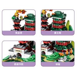 WANGE LIGAO DR.LUCK 3102 TOÀN CẢNH THÀNH PHỐ GIANG TÂY bộ đồ chơi xếp lắp ráp ghép mô hình Architecture CITY MICROCOSM Công Trình Kiến Trúc 324 khối