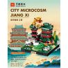 WANGE LIGAO DR.LUCK 3102 TOÀN CẢNH THÀNH PHỐ GIANG TÂY bộ đồ chơi xếp lắp ráp ghép mô hình Architecture CITY MICROCOSM Công Trình Kiến Trúc 324 khối