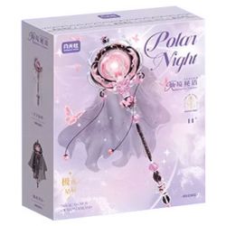 GEKKOSHA 804302 LỜI BÍ MẬT CỦA XỨ SỞ THẦN TIÊN SAO ĐÊM CỰC bộ đồ chơi xếp lắp ráp ghép mô hình MAGIC WORDS OF WONDERLAND