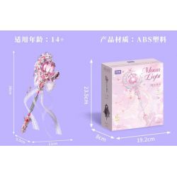 GEKKOSHA 804302 LỜI BÍ MẬT CỦA XỨ SỞ THẦN TIÊN SAO ĐÊM CỰC bộ đồ chơi xếp lắp ráp ghép mô hình MAGIC WORDS OF WONDERLAND