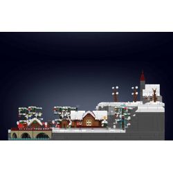 MouldKing 12029 Mould King 12029 ĐẤT TÀU GIÁNG SINH bộ đồ chơi xếp lắp ráp ghép mô hình Creator MERRY CHRISTMAS TRAIN WONDERLAND Sáng Tạo 4234 khối