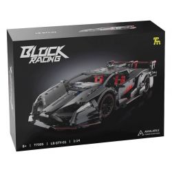 TAKUGI T7005 7005 ĐUA XE KHỐI RAMBO RED YAO GT tỷ lệ 1:14 bộ đồ chơi xếp lắp ráp ghép mô hình Technic LB GTY-01 Kỹ Thuật Công Nghệ Cao Mô Hình Phương Tiện 991 khối