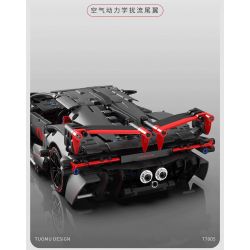 TAKUGI T7005 7005 ĐUA XE KHỐI RAMBO RED YAO GT tỷ lệ 1:14 bộ đồ chơi xếp lắp ráp ghép mô hình Technic LB GTY-01 Kỹ Thuật Công Nghệ Cao Mô Hình Phương Tiện 991 khối