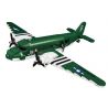 CAYI 6854 MÁY BAY VẬN TẢI DOUGLAS C-47 tỷ lệ 1:48 bộ đồ chơi xếp lắp ráp ghép mô hình Military Army C-47 TRANSPORT AIRCRAFT Quân Sự Bộ Đội 866 khối