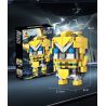 CO-CREATION JKC7638 7638 ONG NHỎ bộ đồ chơi xếp lắp ráp ghép mô hình Brickheadz MINI HERO Nhân Vật Đầu To 122 khối