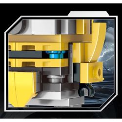 CO-CREATION JKC7638 7638 ONG NHỎ bộ đồ chơi xếp lắp ráp ghép mô hình Brickheadz MINI HERO Nhân Vật Đầu To 122 khối