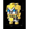 CO-CREATION JKC7638 7638 ONG NHỎ bộ đồ chơi xếp lắp ráp ghép mô hình Brickheadz MINI HERO Nhân Vật Đầu To 122 khối