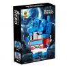 CO-CREATION JKC7637 7637 TIÊU KÌNH THIÊN bộ đồ chơi xếp lắp ráp ghép mô hình Brickheadz MINI HERO Nhân Vật Đầu To 119 khối