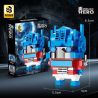 CO-CREATION JKC7637 7637 TIÊU KÌNH THIÊN bộ đồ chơi xếp lắp ráp ghép mô hình Brickheadz MINI HERO Nhân Vật Đầu To 119 khối