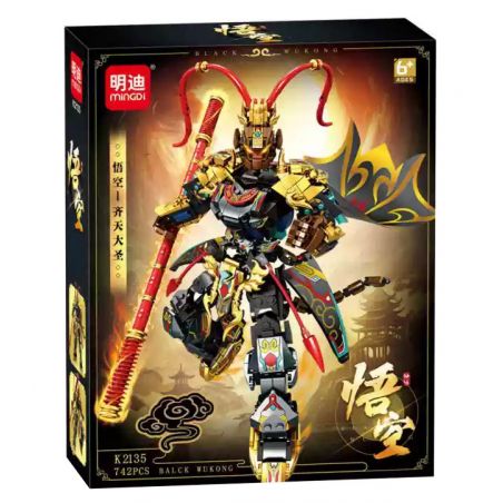 MINGDI LEIBAO K2135 2135 HUYỀN THOẠI NGỘ KHÔNG TÔN bộ đồ chơi xếp lắp ráp ghép mô hình Movie & Game Phim Và Trò Chơi 742 khối