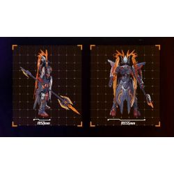 KEEPPLEY 78033 PHIÊN BẢN SIÊU SAO KING OF MECHA KỶ NGUYÊN TƯƠNG LAI CỦA MIYAMOTO MUSASHI bộ đồ chơi xếp lắp ráp ghép mô hình Movie & Game Phim Và Trò Chơi