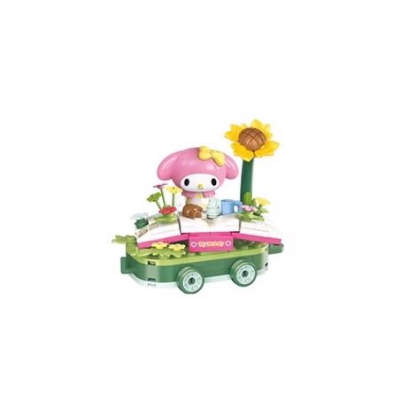 KEEPPLEY K20831 20831 DIỄU HÀNH GIA ĐÌNH SANRIO GIAI ĐIỆU DÃ NGOẠI HOA bộ đồ chơi xếp lắp ráp ghép mô hình Movie & Game Phim Và Trò Chơi 115 khối