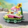 KEEPPLEY K20831 20831 DIỄU HÀNH GIA ĐÌNH SANRIO GIAI ĐIỆU DÃ NGOẠI HOA bộ đồ chơi xếp lắp ráp ghép mô hình Movie & Game Phim Và Trò Chơi 115 khối