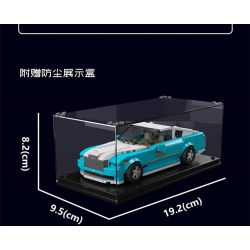 MouldKing 27071 Mould King 27071 BÓNG MA HUY HIỆU ĐEN bộ đồ chơi xếp lắp ráp ghép mô hình Speed Champions Racing Cars Đua Xe Công Thức 476 khối