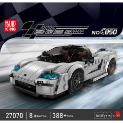 MouldKing 27070 Mould King 27070 KOENIGSEGG C850 bộ đồ chơi xếp lắp ráp ghép mô hình Speed Champions Racing Cars Đua Xe Công Thức 388 khối
