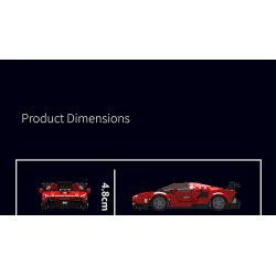 MouldKing 27069 Mould King 27069 SIÊU XE P80C bộ đồ chơi xếp lắp ráp ghép mô hình Speed Champions Racing Cars Đua Xe Công Thức 449 khối