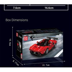 MouldKing 27069 Mould King 27069 SIÊU XE P80C bộ đồ chơi xếp lắp ráp ghép mô hình Speed Champions Racing Cars Đua Xe Công Thức 449 khối