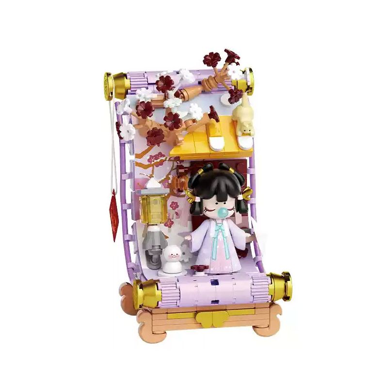 TOP TOY TC2056 2056 CUỘN TRANH BỐN MÙA NANCI BỨC MÀN ĐÔNG bộ đồ chơi xếp lắp ráp ghép mô hình