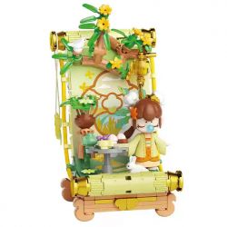 TOP TOY TC2055 2055 CUỘN TRANH BỐN MÙA NANCI THU bộ đồ chơi xếp lắp ráp ghép mô hình