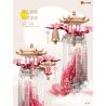 EMUE EM0016 0016 MẠNH LƯU LY FUYUE PAVILION bộ đồ chơi xếp lắp ráp ghép mô hình Arts & Crafts CRYSTAL PAVILIONS