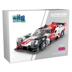 SMALL ANGLE JD061 GIẢI ĐUA XE TOYOTA GR010 bộ đồ chơi xếp lắp ráp ghép mô hình Speed Champions Racing Cars Đua Xe Công Thức 305 khối