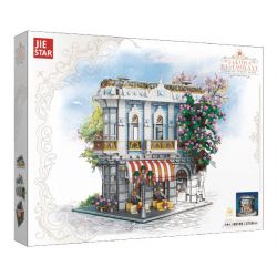 JIESTAR 89109 NHÀ HÀNG SAKURA bộ đồ chơi xếp lắp ráp ghép mô hình SAKURA RESTAURANT 3725 khối