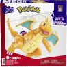 MEGA BLOKS HKT25 POKÉMON DRAGONITE bộ đồ chơi xếp lắp ráp ghép mô hình Movie & Game Phim Và Trò Chơi 387 khối