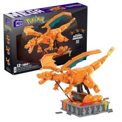 MEGA BLOKS HMW05 POKÉMON CHARIZARD bộ đồ chơi xếp lắp ráp ghép mô hình Movie & Game Phim Và Trò Chơi 1664 khối
