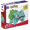 MEGA BLOKS HNT96 POKÉMON BÓNG ĐÈN bộ đồ chơi xếp lắp ráp ghép mô hình Movie & Game POKÉMON JUMBO BULBASAUR Phim Và Trò Chơi 789 khối