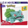MEGA BLOKS HNT96 POKÉMON BÓNG ĐÈN bộ đồ chơi xếp lắp ráp ghép mô hình Movie & Game POKÉMON JUMBO BULBASAUR Phim Và Trò Chơi 789 khối