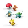 MEGA BLOKS GCN21 POKÉMON PIKACHU BULBASAUR SQUIRTLE CHARMANDER bộ đồ chơi xếp lắp ráp ghép mô hình Movie & Game POKÉMON KANTO REGION FIRST PARTNERS Phim Và Trò Chơi 90 khối