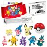 MEGA BLOKS HKT24 POKÉMON BÓNG 8 LOẠI bộ đồ chơi xếp lắp ráp ghép mô hình Movie & Game POKÉMON TRAINER 8 PACK Phim Và Trò Chơi 189 khối