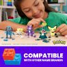 MEGA BLOKS HKT24 POKÉMON BÓNG 8 LOẠI bộ đồ chơi xếp lắp ráp ghép mô hình Movie & Game POKÉMON TRAINER 8 PACK Phim Và Trò Chơi 189 khối