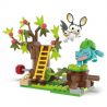 MEGA BLOKS HTH69 POKÉMON ELECTABUZZ VÀ BULBASAUR bộ đồ chơi xếp lắp ráp ghép mô hình Movie & Game POKÉMON EMOLGA AND BULBASAUR'S CHARMING WOODS Phim Và Trò Chơi 194 khối
