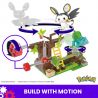 MEGA BLOKS HTH69 POKÉMON ELECTABUZZ VÀ BULBASAUR bộ đồ chơi xếp lắp ráp ghép mô hình Movie & Game POKÉMON EMOLGA AND BULBASAUR'S CHARMING WOODS Phim Và Trò Chơi 194 khối