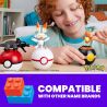 MEGA BLOKS HTJ06 POKÉMON ĐỘI HỆ LỬA bộ đồ chơi xếp lắp ráp ghép mô hình Movie & Game POKÉMON FIRE-TYPE TRAINER TEAM Phim Và Trò Chơi 105 khối