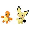 MEGA BLOKS HXP13 POKÉMON CHARMANDER VÀ PICHU bộ đồ chơi xếp lắp ráp ghép mô hình Movie & Game POKÉMON CHARMANDER & PICHU Phim Và Trò Chơi 40 khối