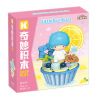 KEEPPLEY K20853 20853 NHƯ CHANH bộ đồ chơi xếp lắp ráp ghép mô hình Girl LITTLETWINSTARS Con Gái 123 khối
