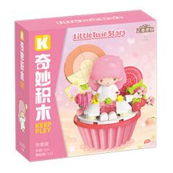 KEEPPLEY K20852 20852 ĐÀO DỄ THƯƠNG bộ đồ chơi xếp lắp ráp ghép mô hình Girl LITTLETWINSTARS Con Gái 115 khối