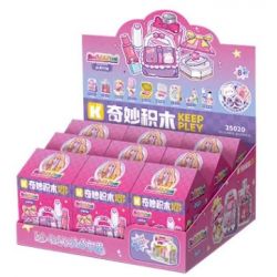 KEEPPLEY 35020 PINPINLE KHOẢNH KHẮC ĐẸP HỘP MÙ bộ đồ chơi xếp lắp ráp ghép mô hình Girl Con Gái