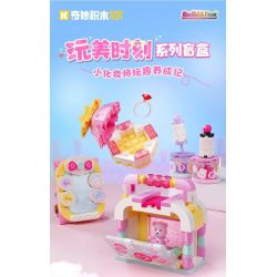 KEEPPLEY 35020 PINPINLE KHOẢNH KHẮC ĐẸP HỘP MÙ bộ đồ chơi xếp lắp ráp ghép mô hình Girl Con Gái
