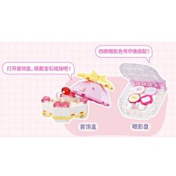 KEEPPLEY 35020 PINPINLE KHOẢNH KHẮC ĐẸP HỘP MÙ bộ đồ chơi xếp lắp ráp ghép mô hình Girl Con Gái