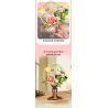 KEEPPLEY K10401 10401 QUẠT HOA HỒNG bộ đồ chơi xếp lắp ráp ghép mô hình Arts & Crafts 608 khối