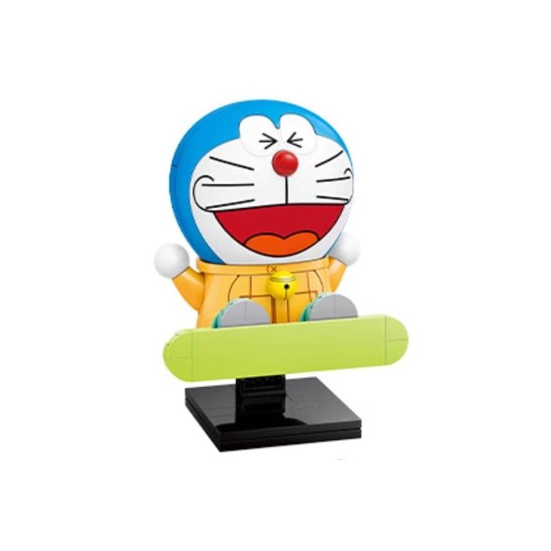 KEEPPLEY K20418 20418 ĐÔRÊMON TRƯỢT TUYẾT bộ đồ chơi xếp lắp ráp ghép mô hình Movie & Game Phim Và Trò Chơi 74 khối